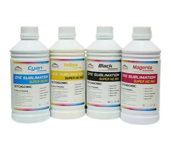 Dye Sublimation Textile Ink C/M/Y/K