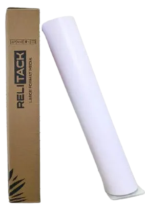 RELITACK Outdoor Matte Vinyl Eco Solvent White Back Sticker