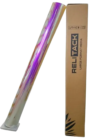 RELITACK Rainbow PET Adhesive Magenta Vinyl