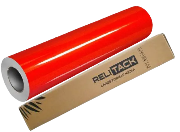 RELITACK Reflector Colored Honeycomb & Plain Vinyl Red Film