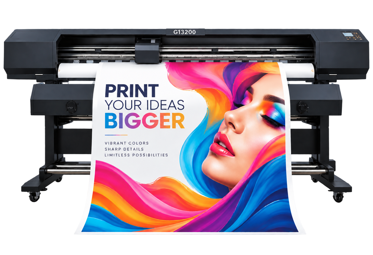 GI32 1800B Eco Solvent Printer